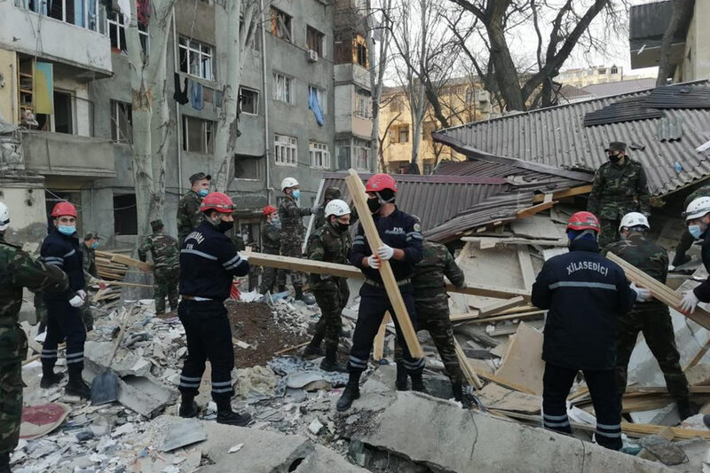 Xırdalanda baş verən partlayışla bağlı cinayət işi açıldı