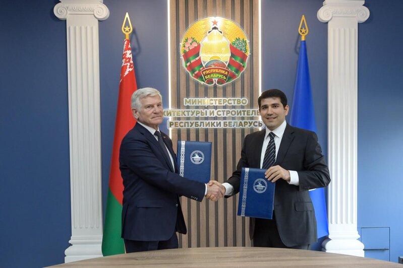 Belarus və Azərbaycan tikinti sahəsində irimiqyaslı layihələr reallaşdıracaq - FOTOLAR
