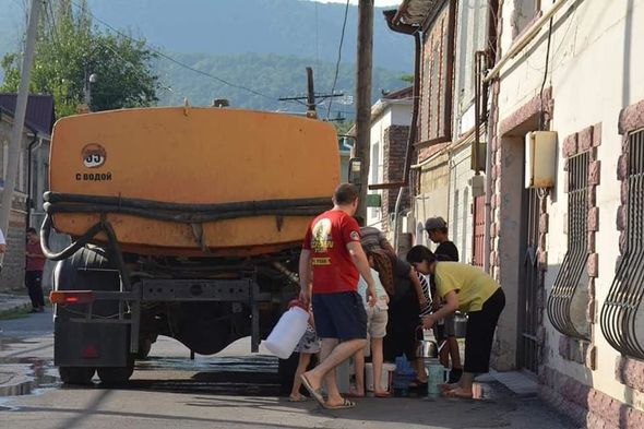 Zaqatala sakinləri susuz qalıb - FOTO/VİDEO