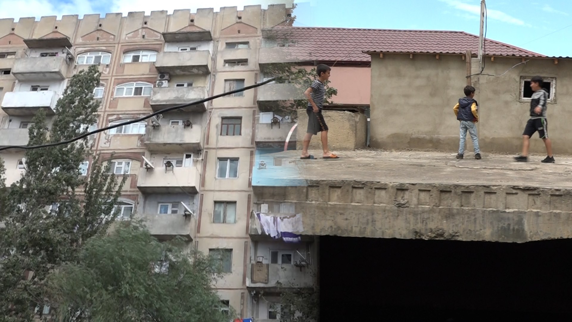 Bakıda binada yaşamaq ekstrimə çevrilib: "Qaçqınlar özləri məskunlaşıb, ona görə..." - VİDEOREPORTAJ