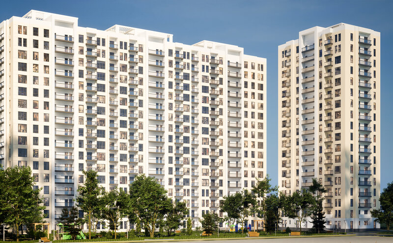 Cəmi 957 manat aylıq ödənişlə Biləcəridə 48,27 m² mənzil sahibi olun - 'Kristal'