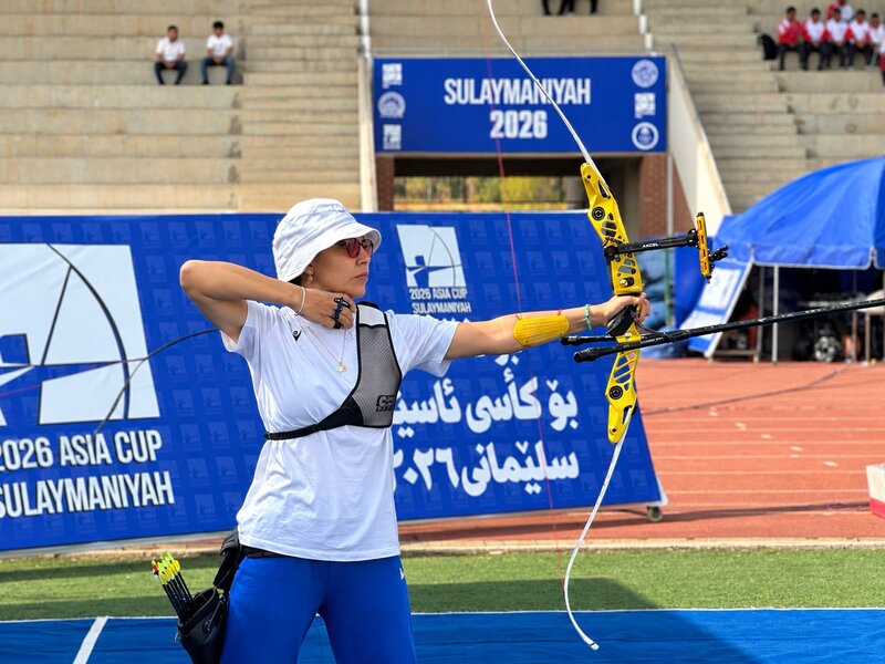 Asiyanın ən güclüləri: Azərbaycanın qadın yığması kamandan oxatma üzrə qızıl medal qazanıb