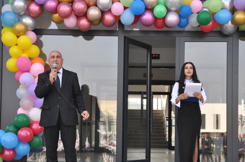 Horovlu kənd məktəbi fəaliyyətə başladı - FOTOLAR