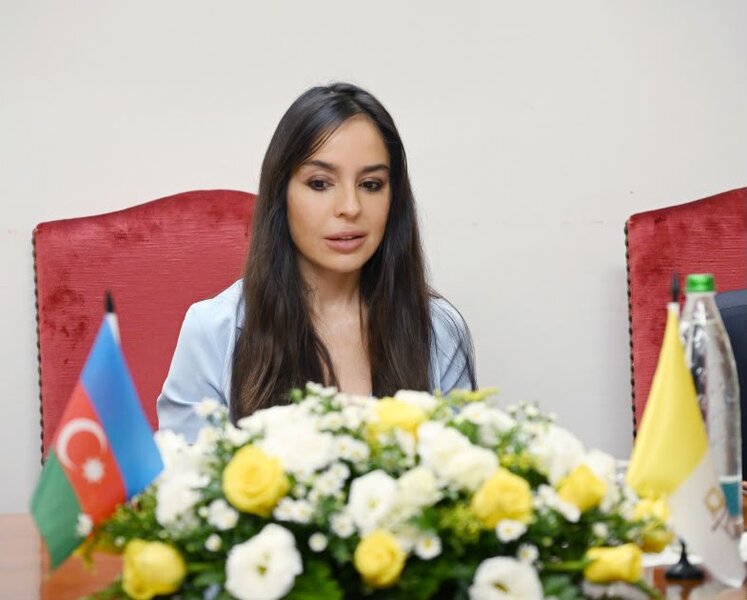 Leyla Əliyeva daha bir görüş keçirdi - FOTOLAR