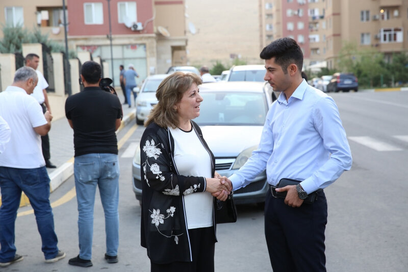 Laçına daha 52 nəfər yola salınıb - FOTO