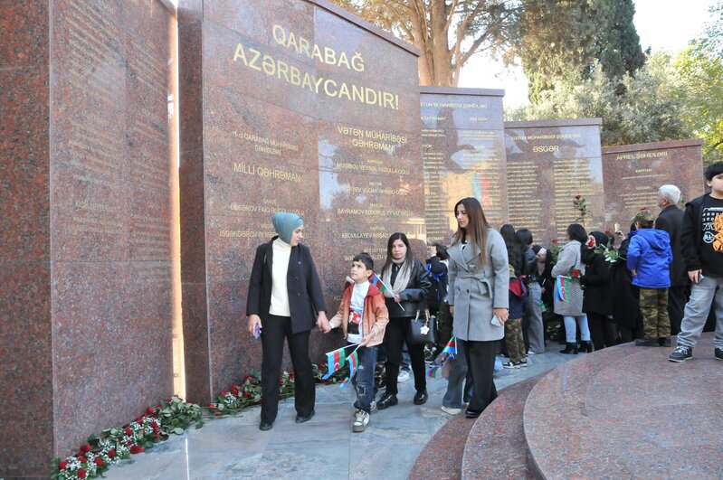 Abşeron rayonunda Zəfər Günü böyük coşqu ilə qeyd olunub - FOTOLAR