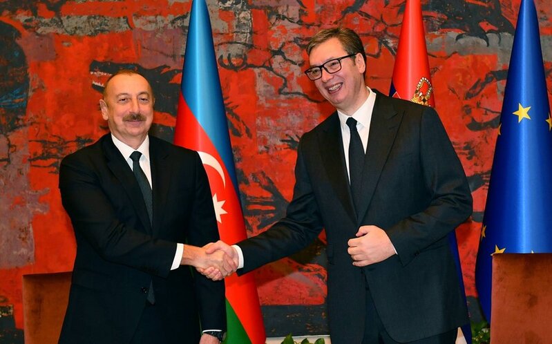 Aleksandar Vuçiç İlham Əliyevə təbrik ünvanladı