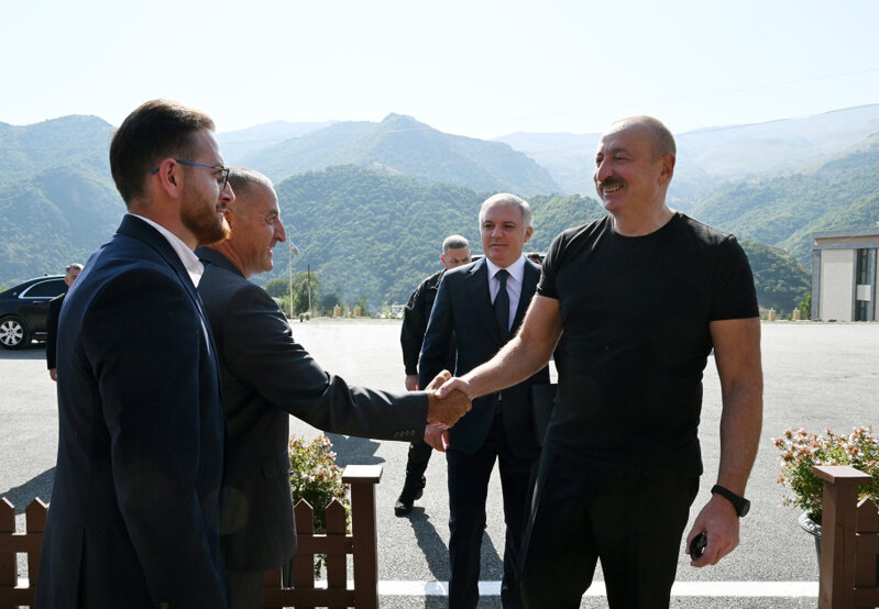 Prezident daha bir açılışda iştirak etdi - FOTOLAR