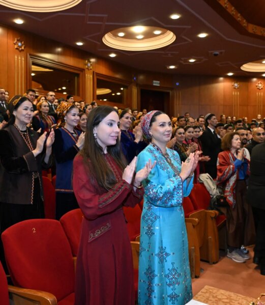 Aşqabadda Türkmənistan Dövlət Simfonik Orkestrinin konserti olub