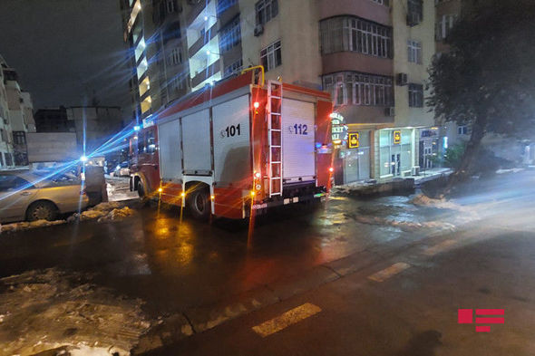 Bakıda binada qaz sızması olub, sakinlər təxliyyə edilib - FOTO