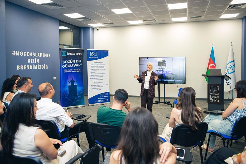 Bank of Baku-da 'Azərbaycan Dili Günü' seminar təşkil edildi - FOTOLAR