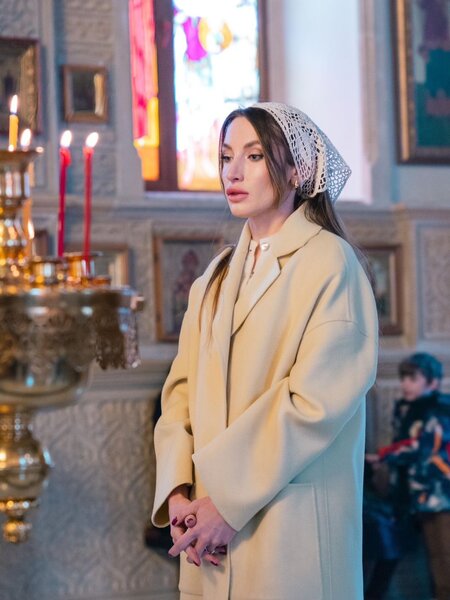 Prezidentin gəlini Pasxa bayramını qeyd etdi - Fotolar