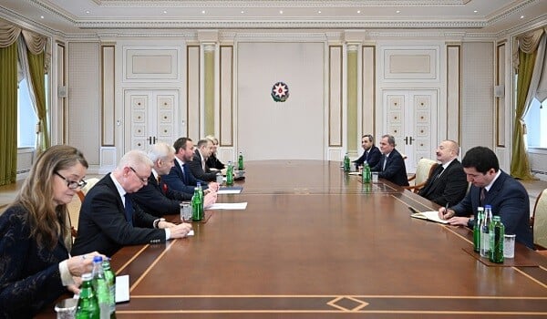 İlham Əliyev Estoniyanın XİN rəhbərini qəbul etdi