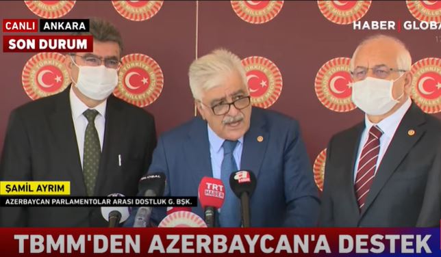 Türkiyə parlamentindən Azərbaycana dəstək - VİDEO