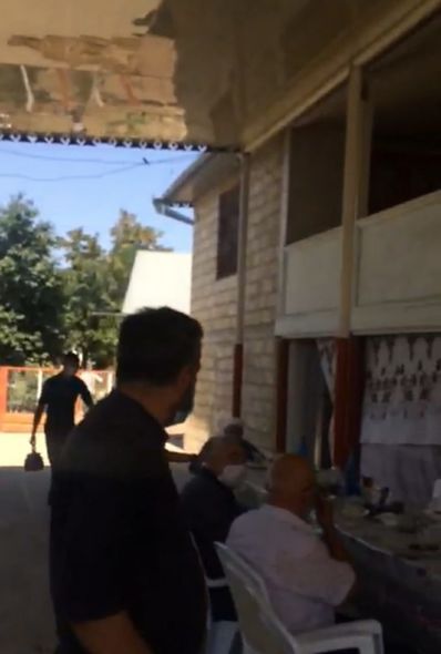 Ağsuda yas mərasimi yarımçıq dayandırıldı, iştirakçılar saxlandı - FOTO