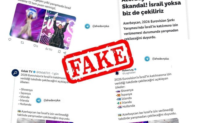 Azərbaycanın İsrailə görə 'Avroviziya'dan imtinası xəbərlərinə MEDİA-dan açıqlama