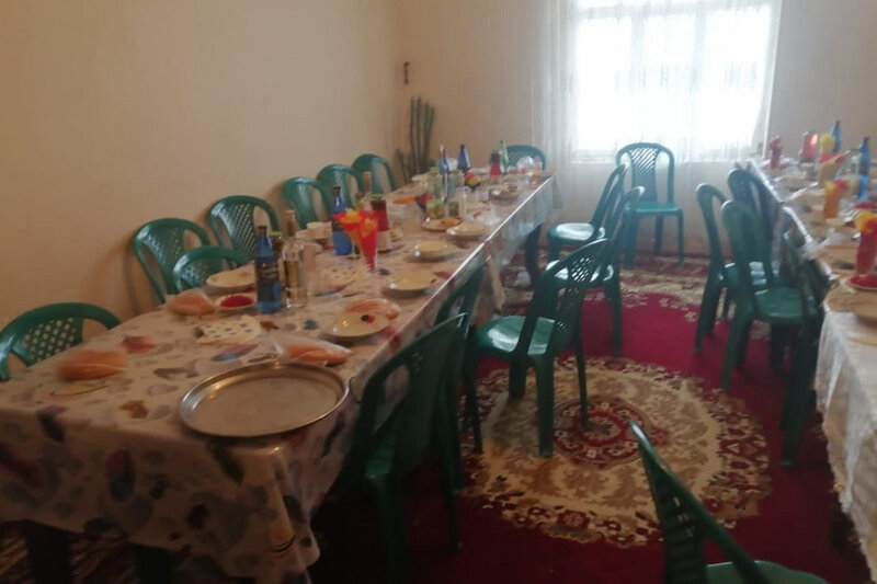 Tərtərdə həyətdə gizli toy məclisi aşkarlandı - FOTO
