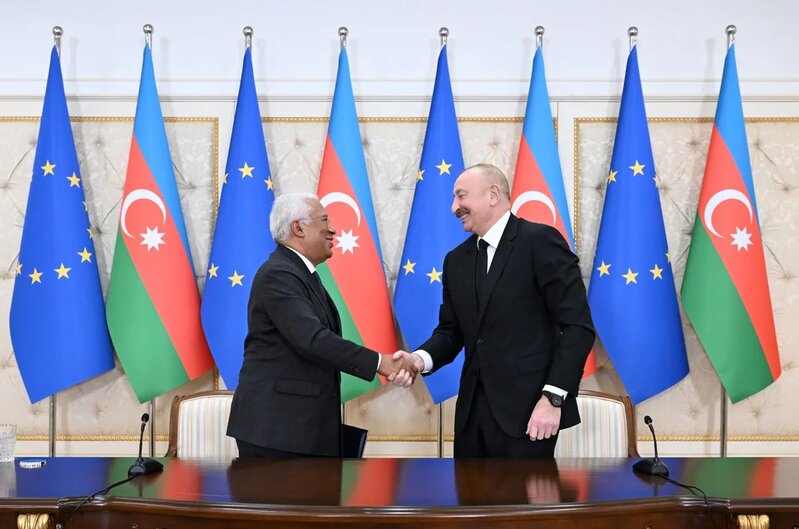 İlham Əliyevlə Koştanın mətbuata birgə BƏYANATI