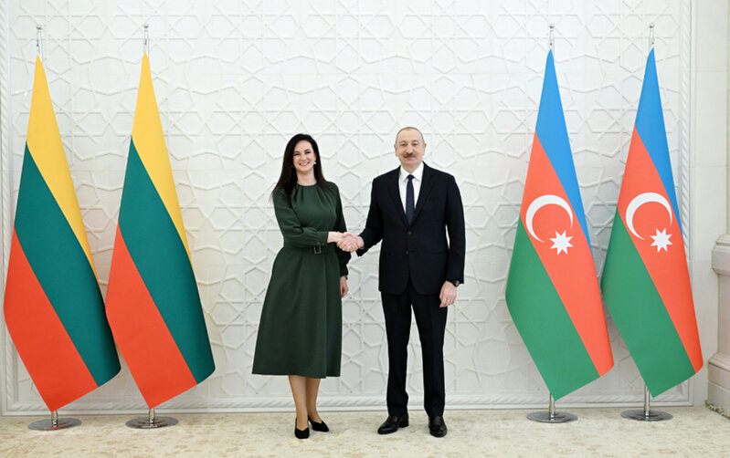 Prezident qəbul keçirdi - FOTOLAR