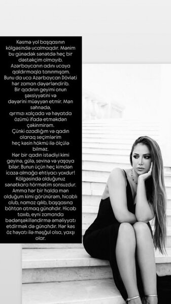 Hicab taxıb, bədənşəkilləndirmə etmək də günahdır' - Nigardan Fərqanəyə şok sözlər