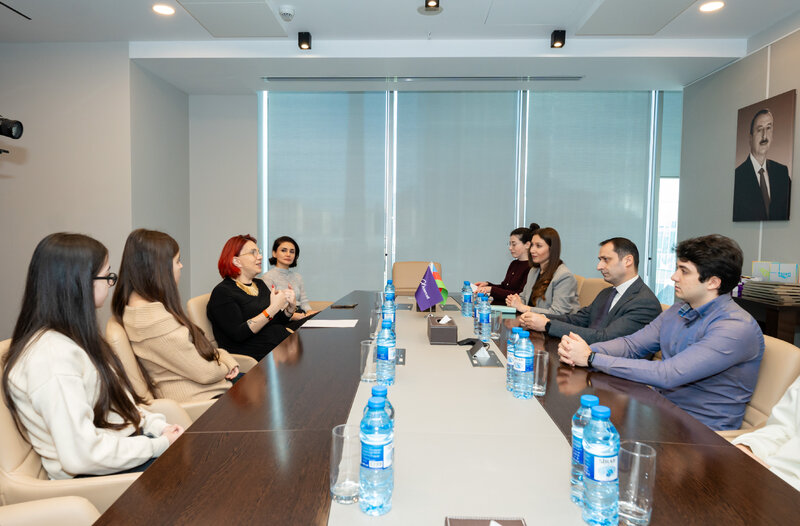 Azercell beynəlxalq informatika olimpiadalarının qalibləri ilə görüşüb - FOTOLAR