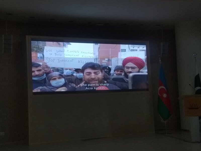 Kəşmir Həmrəylik gününə həsr olunmuş konfrans keçirildi - FOTOLAR