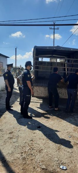 Polis qurbanlıq heyvanların satışının həyata keçirildiyi ərazilərdə reyd keçirdi - FOTO