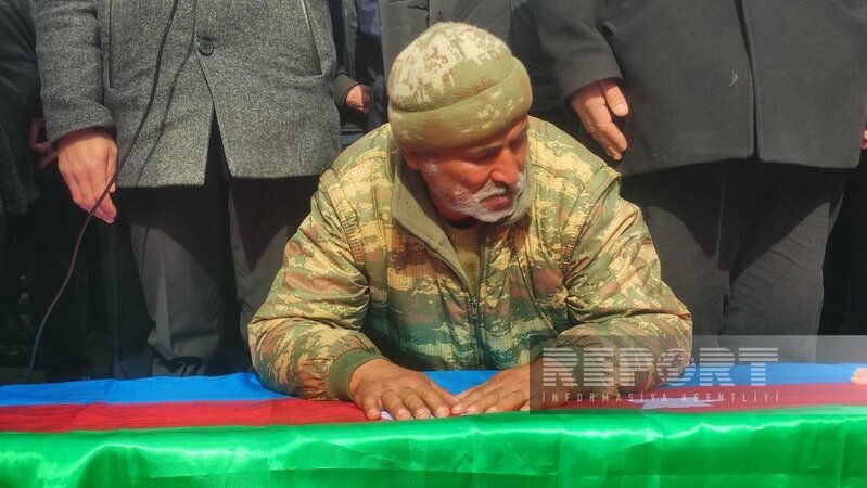 Şəhid Eşqin Hüseynov Tovuzda dəfn olunub - FOTOLAR