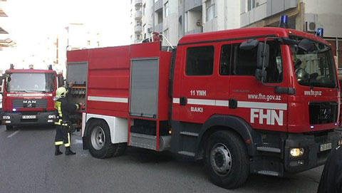 Abşeronda yanğın başladı
