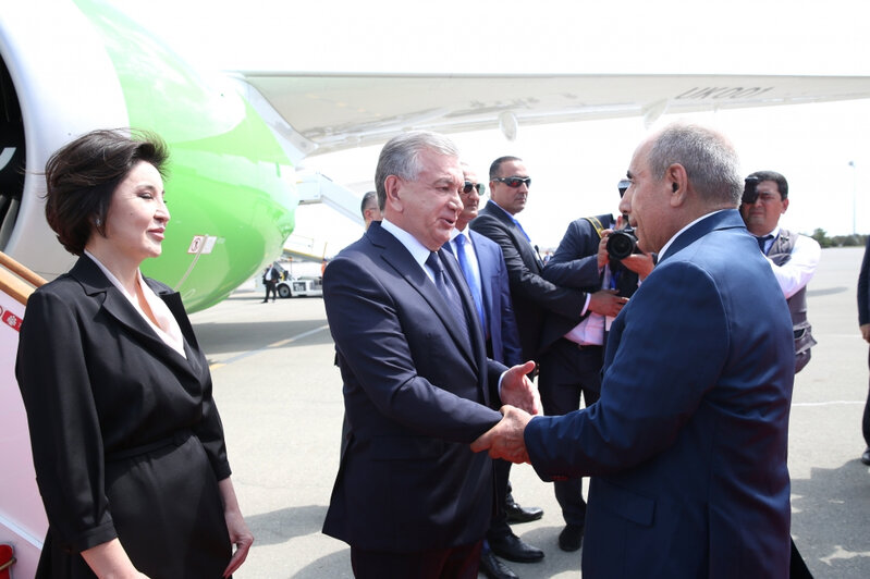 Özbəkistan Prezidenti Şavkat Mirziyoyev Azərbaycana gəlir