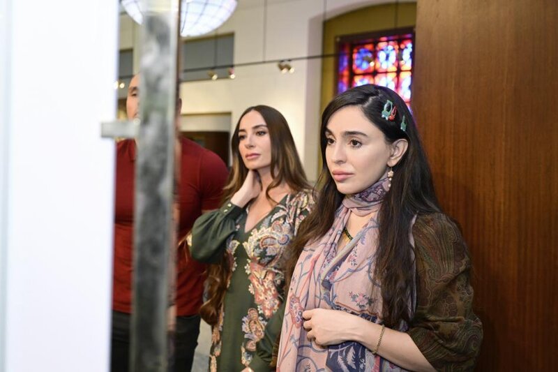 Leyla Əliyeva və Arzu Əliyeva Naxçıvana səfər ediblər - FOTOLAR