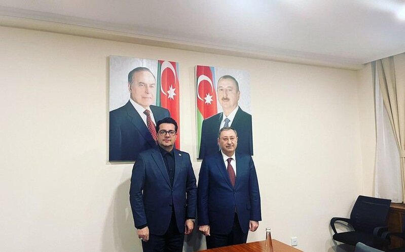 Xələf Xələfov İranın Azərbaycandakı səfiri ilə görüşdü