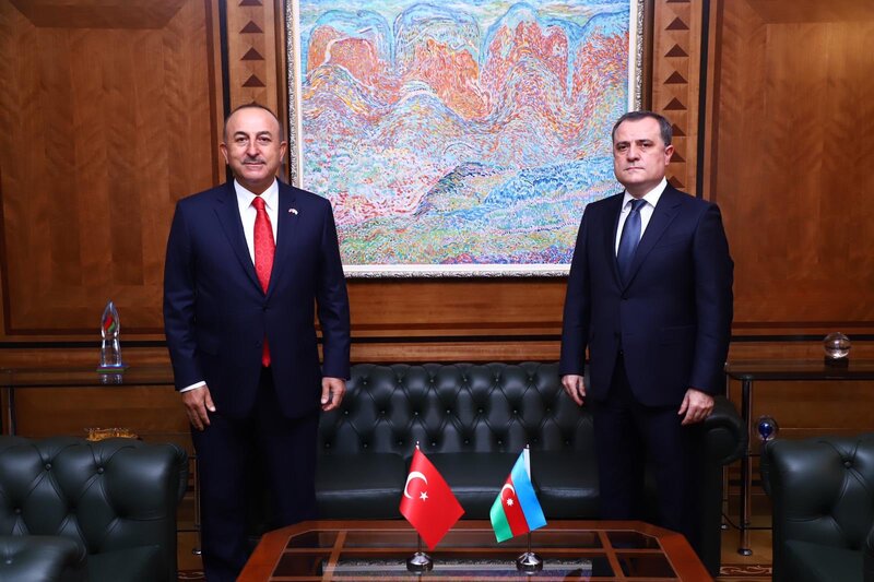 Çavuşoğlu və Bayramov Qarabağdan danışdı