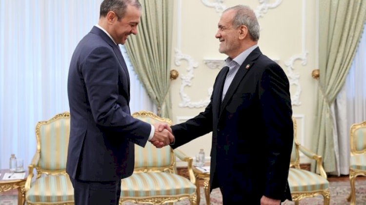 Məsud Pezeşkian Ermənistan rəsmisini qəbul etdi