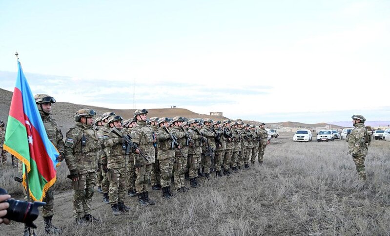 Azərbaycan və İran hərbçilərinin birgə təlimi başa çatdı - FOTO