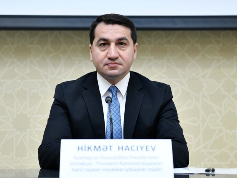 Prezidentin köməkçisi: 'Ermənistanın Azərbaycana qarşı qara piar kampaniyası davam edir