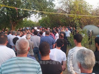 Sərhəd Qoşunlarının şəhid hərbi qulluqçusu Qəbələdə dəfn edilib - FOTO