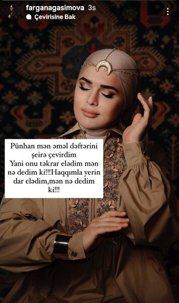 Əməkdar artistdən yeni atmaca: 'Yerini dar elədim