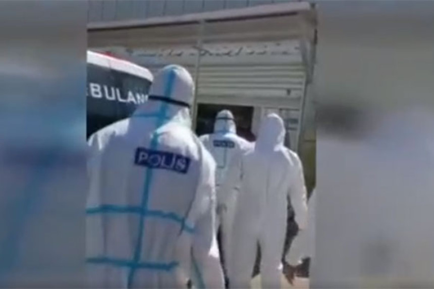 Evdən çıxan koronavirus xəstəsi saxlanıldı