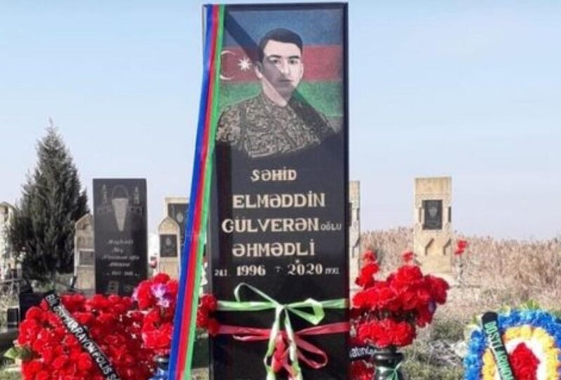 Şəhid Əhmədli Elməddinin 25 yaşı qeyd olundu - FOTO