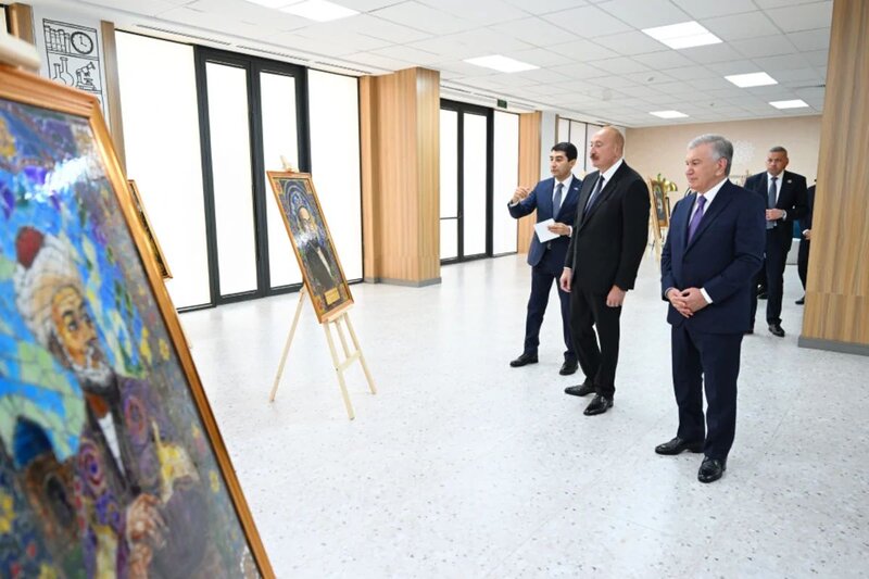 Daşkənddə Nizami Gəncəvi adına Milli Pedaqoji Universitetin açılışı olub - FOTOLAR