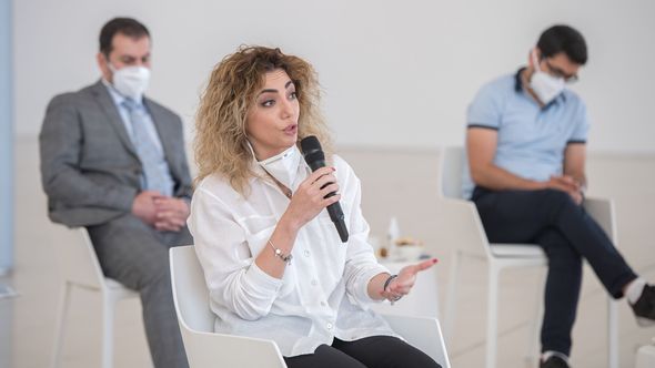 Prezidentin köməkçisi Anar Ələkbərov media nümayəndələri ilə görüşdü - FOTO