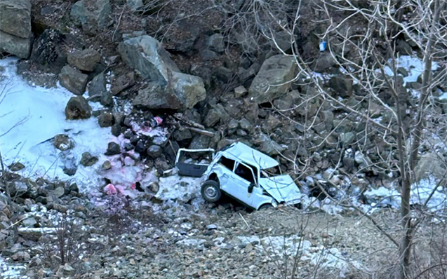 Göygöldə maşın aşdı - Ölən var