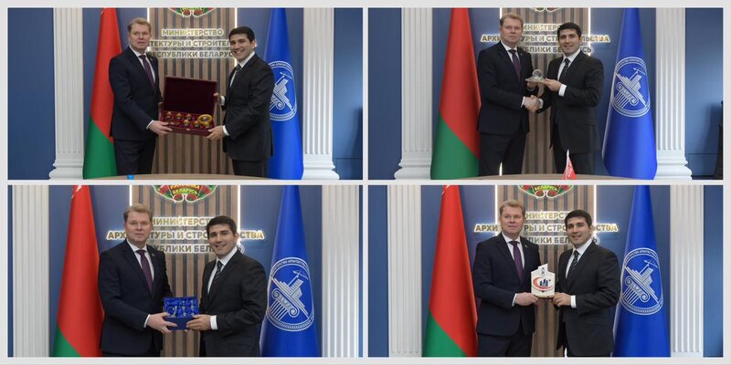 Belarus və Azərbaycan tikinti sahəsində irimiqyaslı layihələr reallaşdıracaq - FOTOLAR