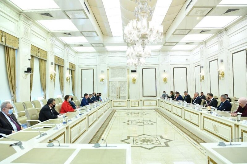 İraq parlamentinin nümayəndə heyəti Milli Məclisdə olub