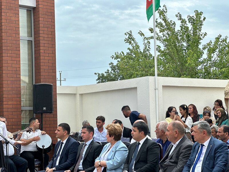 Neftçalada şəhid Camal İsmayılovun xatirəsi yad edildi, ev muzeyinin açılışı oldu - FOTOLAR