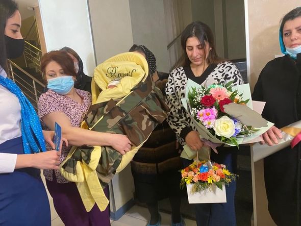 Daha bir şəhidin adı yeni doğulan övladına verildi - FOTO