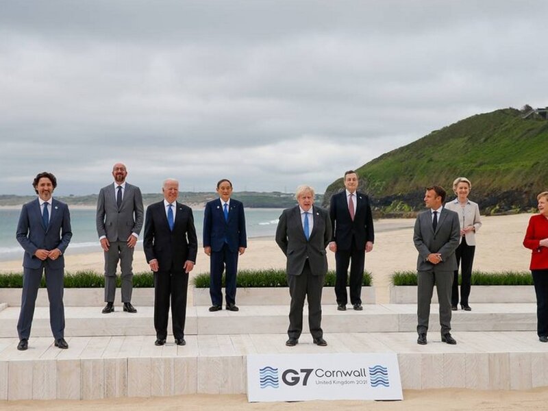 G7 liderləri Çinə uyğur türkləri və COVD-19-la bağlı çağırış etdilər