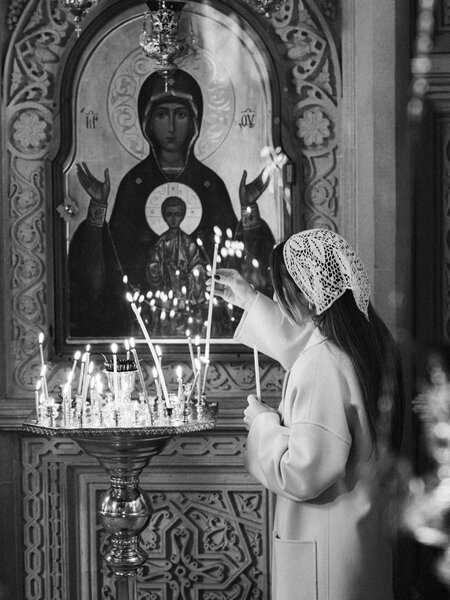 Prezidentin gəlini Pasxa bayramını qeyd etdi - Fotolar