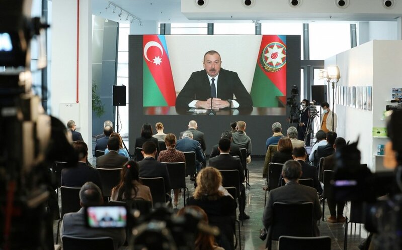 İspaniyanın EFE agentliyi Prezidentin mətbuat konfransı ilə bağlı məqalə dərc edib - FOTO 